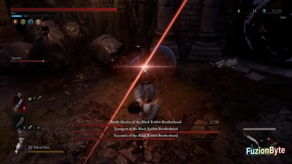 Lies of P Black Rabbit Brotherhood boss guide Focus on Battle Maniac first