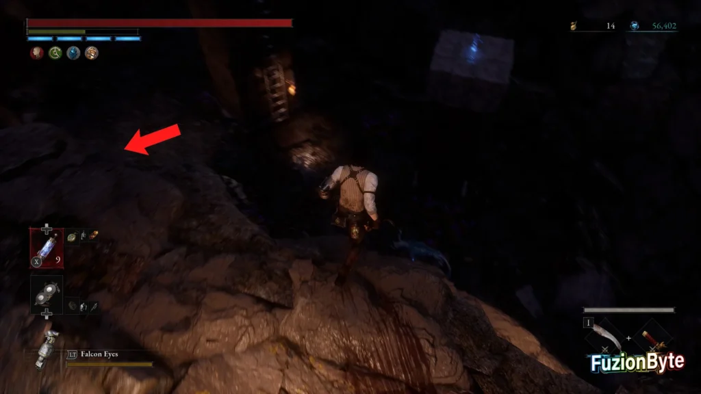 Lies of P Black Rabbit Brotherhood boss guide Go left