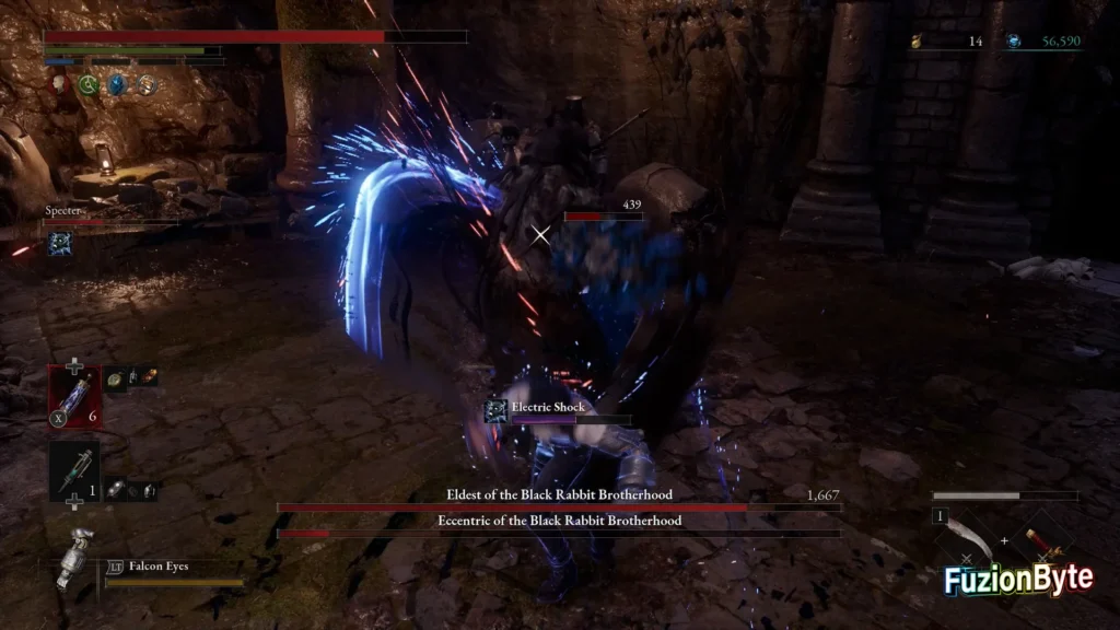Lies of P Black Rabbit Brotherhood boss guide Use Fable Arts